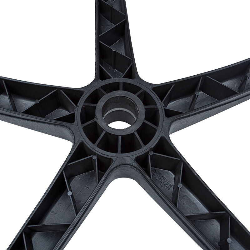 Picioare din nailon cu arc pătrat PA-D (bază din nailon)